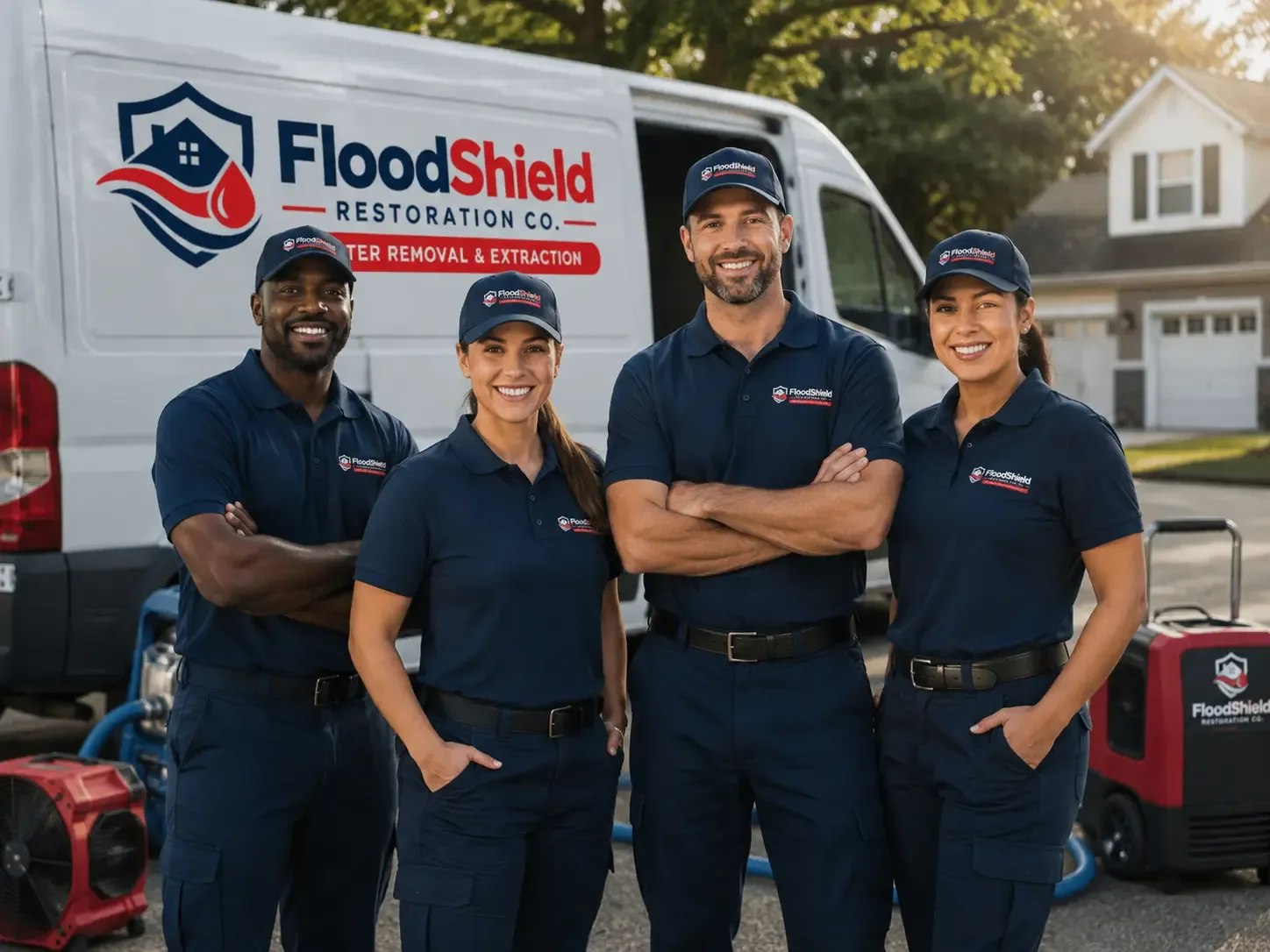 Flood Damage Restoration company in Lafayette, OH